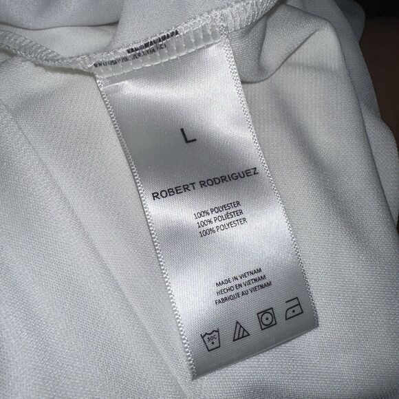 Robert Rodriguez Sleeveless Beaded Sheer Blouse Evening Wear Sz Medium EUC - Picture 10 of 10